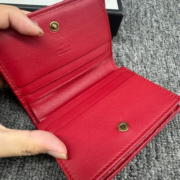 100% Authentic Gucci Leather Wallet 143-120524 - Picture 11 of 13